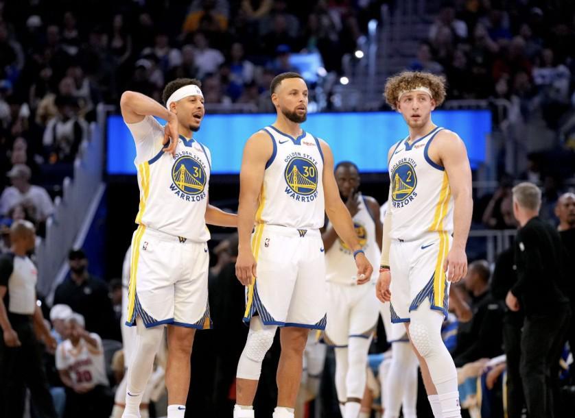 开云-勇士常规赛数据：37胜45负西部第10，场均三分出手44.2次联盟第一